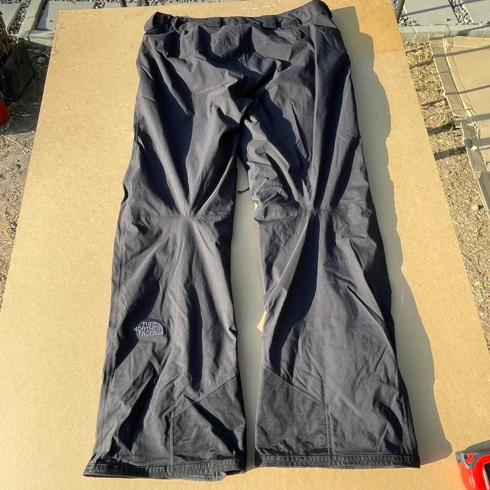 The North Face Snow Pants Mens L Black Pre-owned Excellent DryVent Ski Cargo